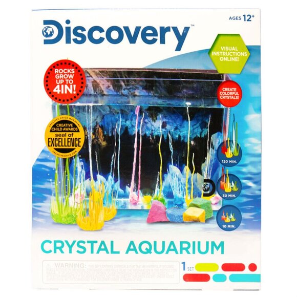 BRAND NEW - Discovery Crystal Aquarium - Science Kit - Educational Kid's Toy - Picture 5 of 6